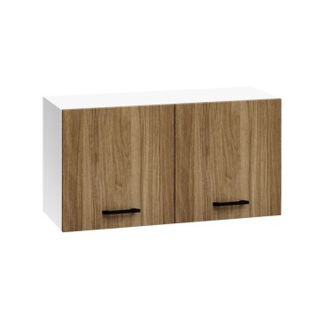 Oberschrank 90 cm Farbe Nussbaum natur