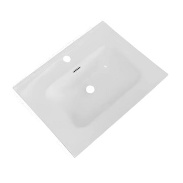 Blauer wandhängender Badezimmerschrank 2 Schubladen Invicta 60x45x48H