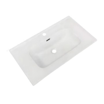 Wandschrank für Badezimmer Farbe Cappuccino 2 Schubladen Invicta 80x45x48H