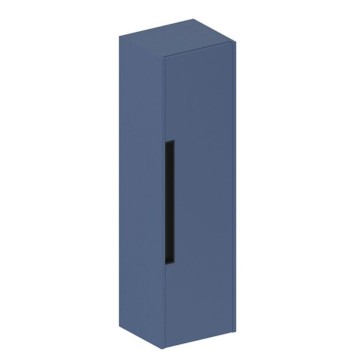 Modulare wandhängende Badezimmersäule in hellblau 35x30x120H