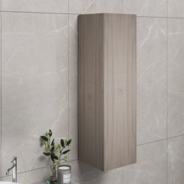 30x30x120 Ulmenfarbener Badezimmerschrank mit Tür: Eleganz und Funktionalität für jeden Raum