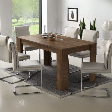 Ausziehtisch Nussbaum Eastwood 160x88 cm - Ulrich | Toscohome