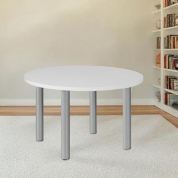 Manila weißer runder Tisch 90x90x76H - Schlichtheit und Funktionalität