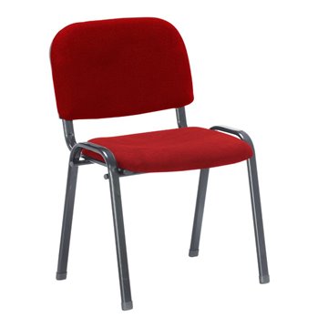 HI01R stapelbarer Bürostuhl rot