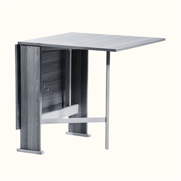 Klappbarer Konsolentisch Eiche gebleicht Mati Platzsparend 21x74x78H
