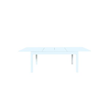 Elindo Ausziehtisch 160x90 cm Esche weiß