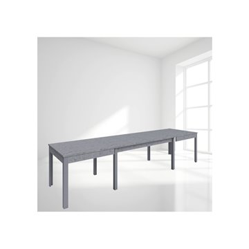 Super4 Tisch 160x90 ausziehbar auf 320 cm Beton