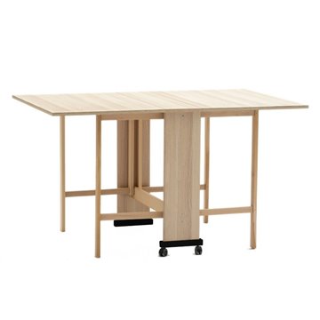 Trio Klapptisch platzsparend 24x90x78 cm Ulme