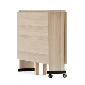 Trio Klapptisch platzsparend 24x90x78 cm Ulme