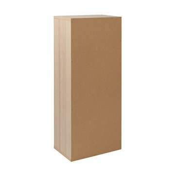 Abfallbehälterschrank Helena Ulme 40x25x102H - Eleganz und Funktionalität für die getrennte Sammlung