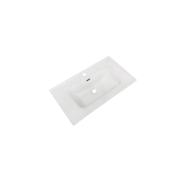 Mattgrüner 80 cm Wandbadezimmerschrank mit Schubladen - Gaper