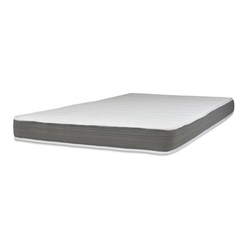 Silber 140x190x18H Französische antibakterielle Stoffmatratze