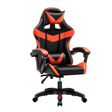 Gaming Sessel schwarz rot PVC - Komfort und Design