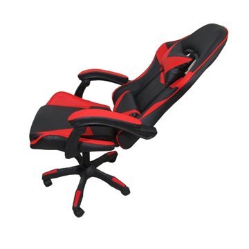 Gaming Sessel schwarz rot PVC - Komfort und Design