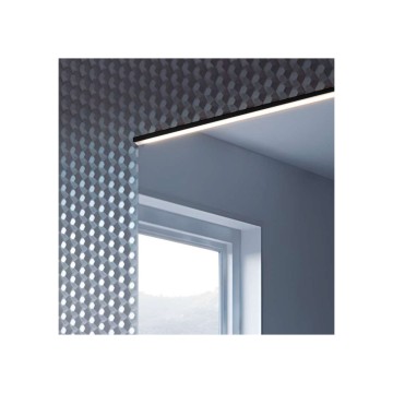 LED-Badprofil 800 mm mattschwarz - Kawy | Toscohome