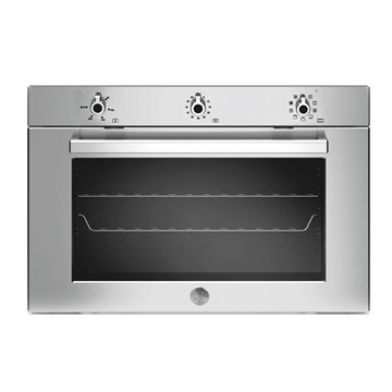 EINBAUBACKOFEN 90 CM MULTIFUNKTION ELEKTRISCH 9 FUNKTIONEN EDELSTAHL BERTAZZONI