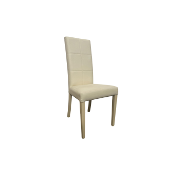 Kunstleder-Sessel Giada beige - Modernes und elegantes Design