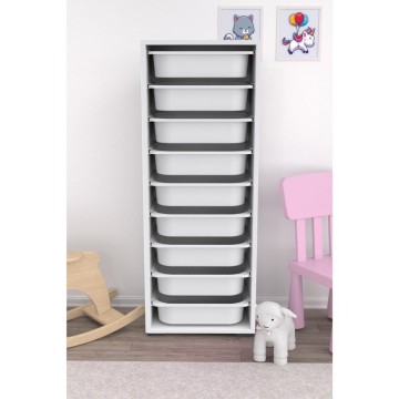 Zola Mehrzweckschrank 9 Ablagekörbe