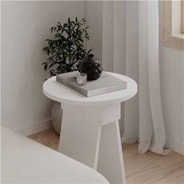 Chen weißer Couchtisch - Minimalistische Eleganz für jeden Raum