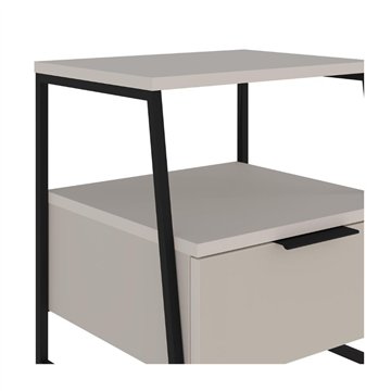 Pal sand Nachttisch 45x41x50 cm - Moderner Stil und Funktionalität in einem raffinierten Design