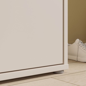 Mehrzweck-Kleiderschrank 6 Türen 109x35x192 Kaschmir Farbe Medea