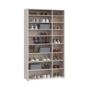 Mehrzweck-Kleiderschrank 6 Türen 109x35x192 Kaschmir Farbe Medea