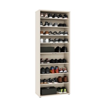 Mehrzweckschrank 4 Türen 74.5x35x192 Kaschmir Farbe Medea