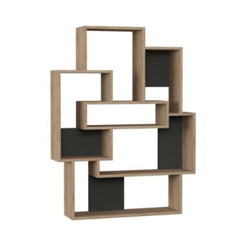 Barce Eiche Bücherregal 101x22x132h