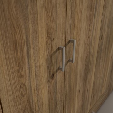 copy of Kleiderschrank 2 Türen 1 Schublade weiß 89x54x210.5H Arcadia