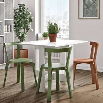 Platzsparender Klapptisch Artemio weiß