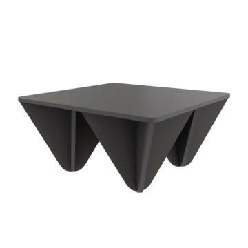 Diamant anthrazit quadratischer Couchtisch
