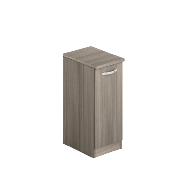 Wäscheschrank Bad mit Tür 36x50x85,5 Ulme