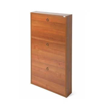 Serena Schuhschrank 3 Türen antik Nussbaum