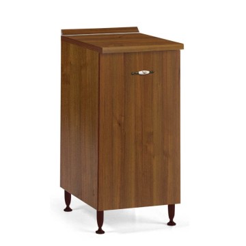 Küchenunterbau mit Tür 30x50x85H weißes Finish