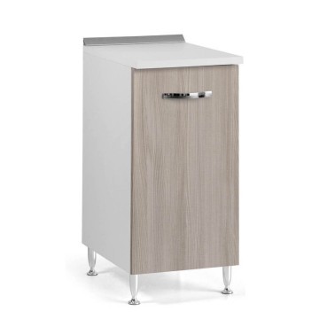 Küchenunterbau mit Regal 40x50x85H Ulme