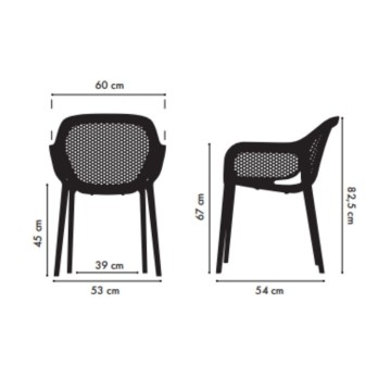 Atra coffee beige design sessel