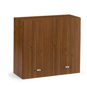 Küchenoberschrank 80x32x72H cm. 2 Türen Nussbaum antik