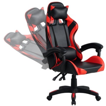Mek gaming sessel rot schwarz