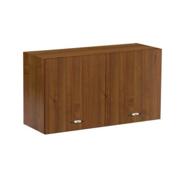 Überschrank 90x32x49H cm. antik Nussbaum