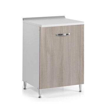 Küchenunterbau mit Regal 60x50x85H Ulme