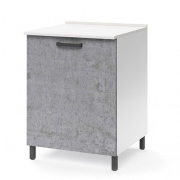 Küchenunterschrank mit Tür 60x50x85H Zement