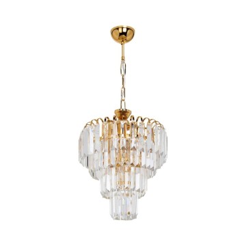 Miranda 3-Licht Deckenleuchte MDL3831 Glas und Gold