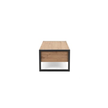 Denver 55 Couchtisch L100xP55XH40 Eiche anthrazit