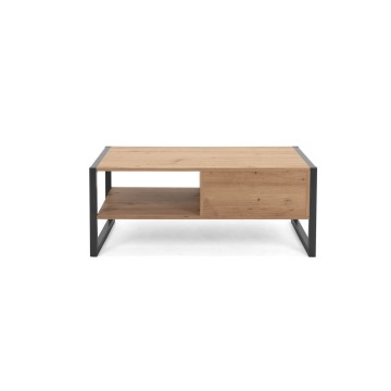 Denver 55 Couchtisch L100xP55XH40 Eiche anthrazit
