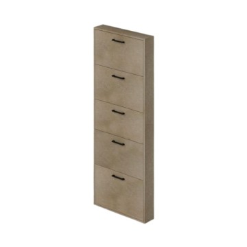 Serena 5-türiger Schuhschrank Ton
