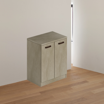 Waschküche Bad Schrank mit zwei Türen 71x50x85,5 Ton