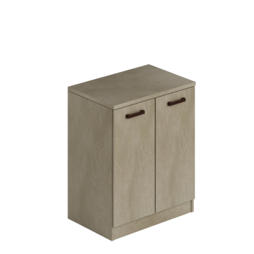 Waschküche Bad Schrank mit zwei Türen 71x50x85,5 Ton