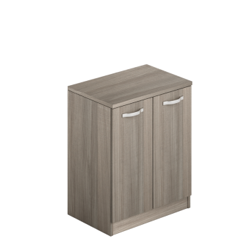 Wäscheschrank Bad mit zwei Türen 71x50x85,5 Ulme