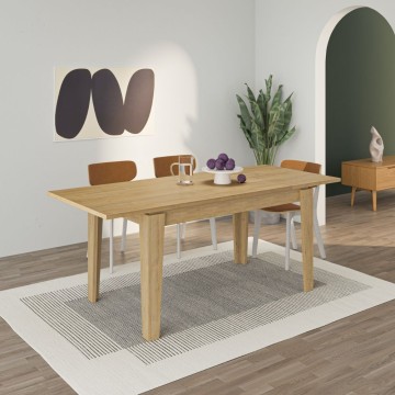 Ausziehtisch Tolmen Eiche 140x80 cm