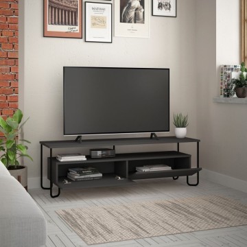 Cornea zweitürige TV-Tür in Anthrazit